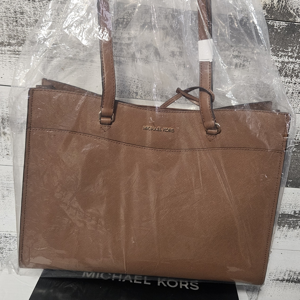 Michael Kors Tan Leather Tote